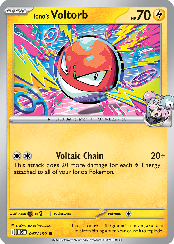 Journey Together 047/159 Iono's Voltorb
