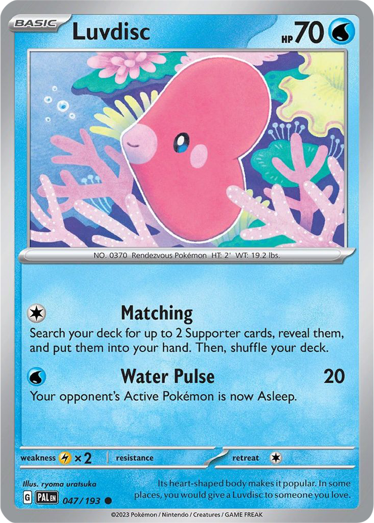 Paldea Evolved 047/193 Luvdisc