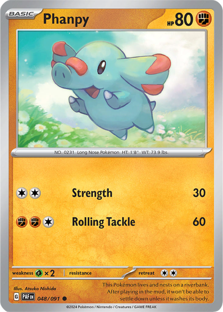 Paldean Fates 048/091 Phanpy
