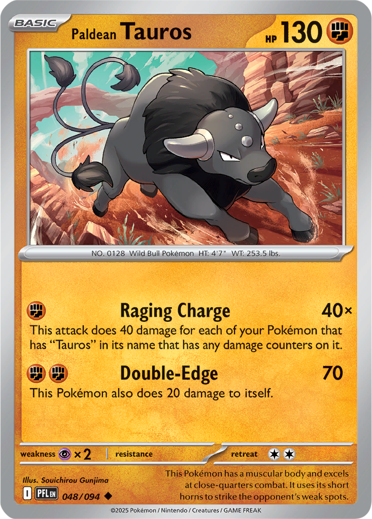 Phantasmal Flames 048/094 Paldean Tauros
