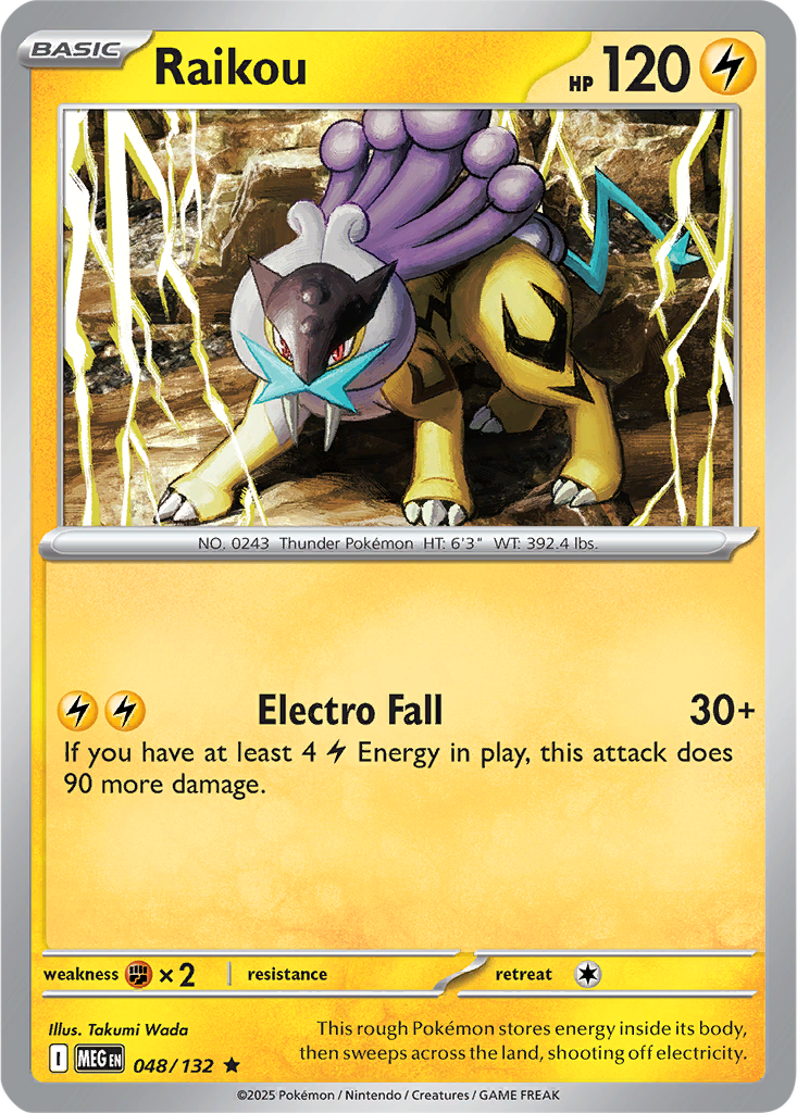 Mega Evolution 048/132 Raikou
