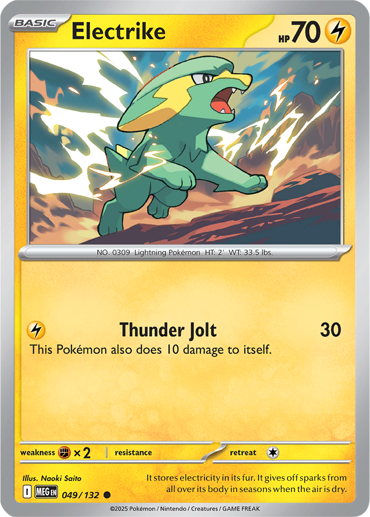Mega Evolution 049/132 Electrike