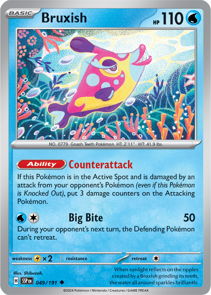 Surging Sparks 049/191 Bruxish