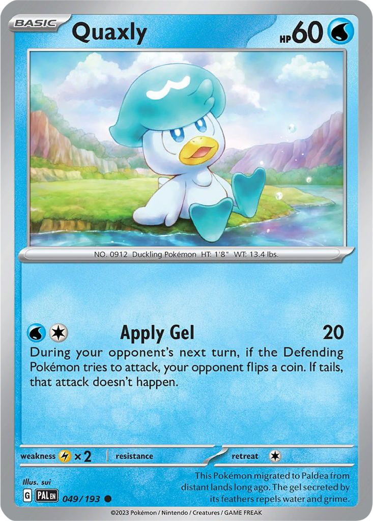 Paldea Evolved 049/193 Quaxly