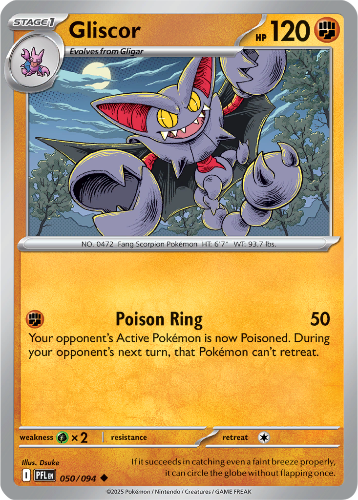 Phantasmal Flames 050/094 Gliscor