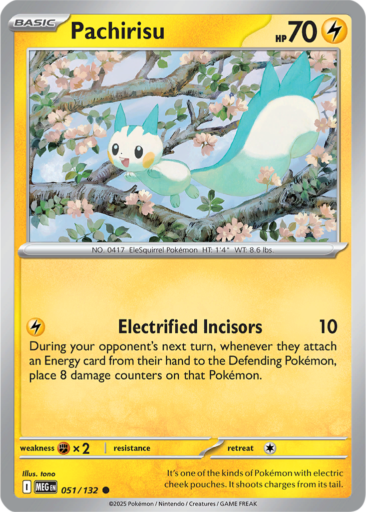 Mega Evolution 051/132 Pachirisu
