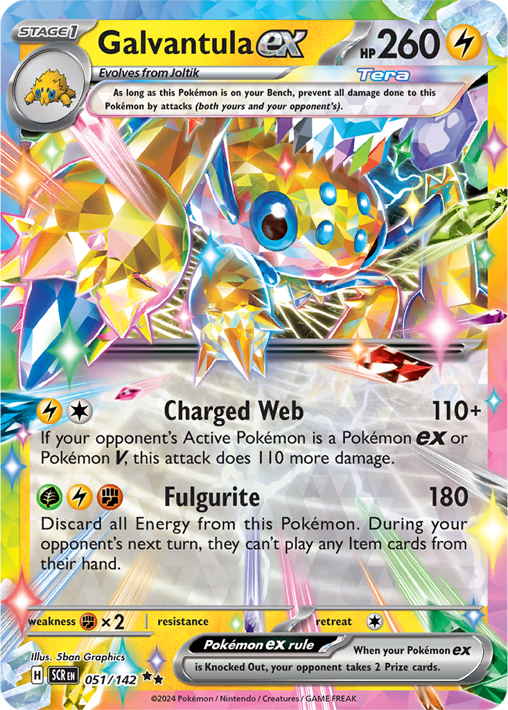Stellar Crown 051/142 Galvantula ex