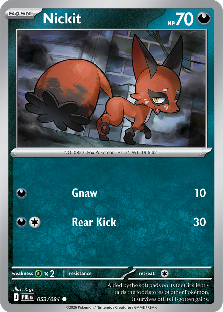 Pitch Black 053/084 Nickit