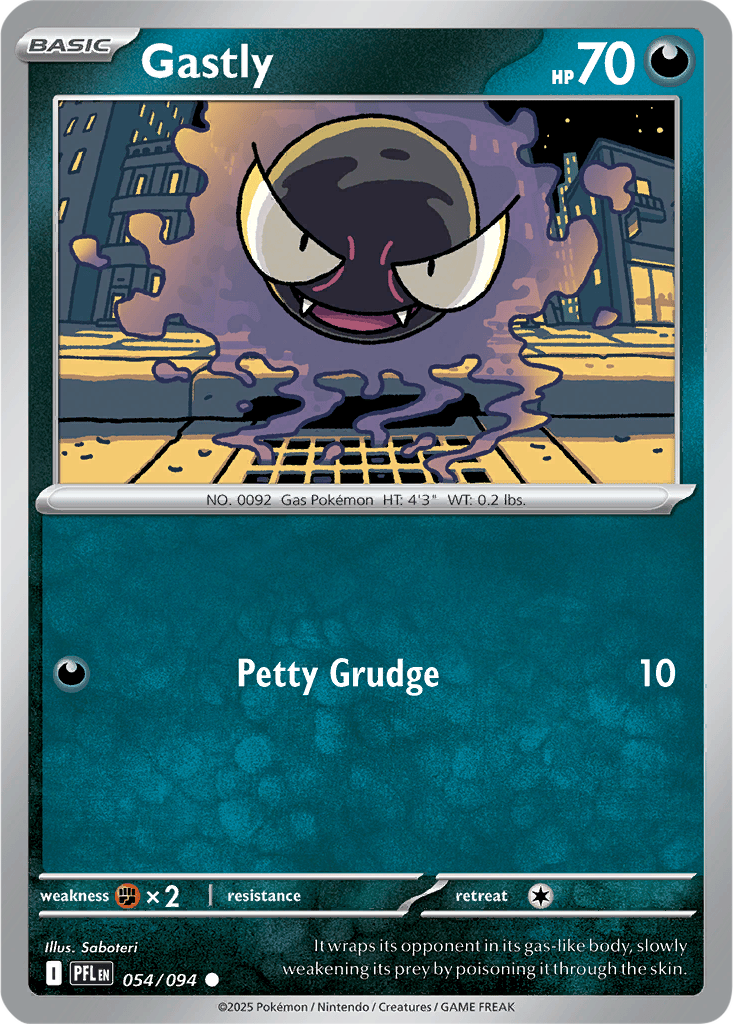 Phantasmal Flames 054/094 Gastly