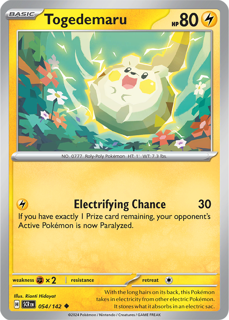 Stellar Crown 054/142 Togedemaru