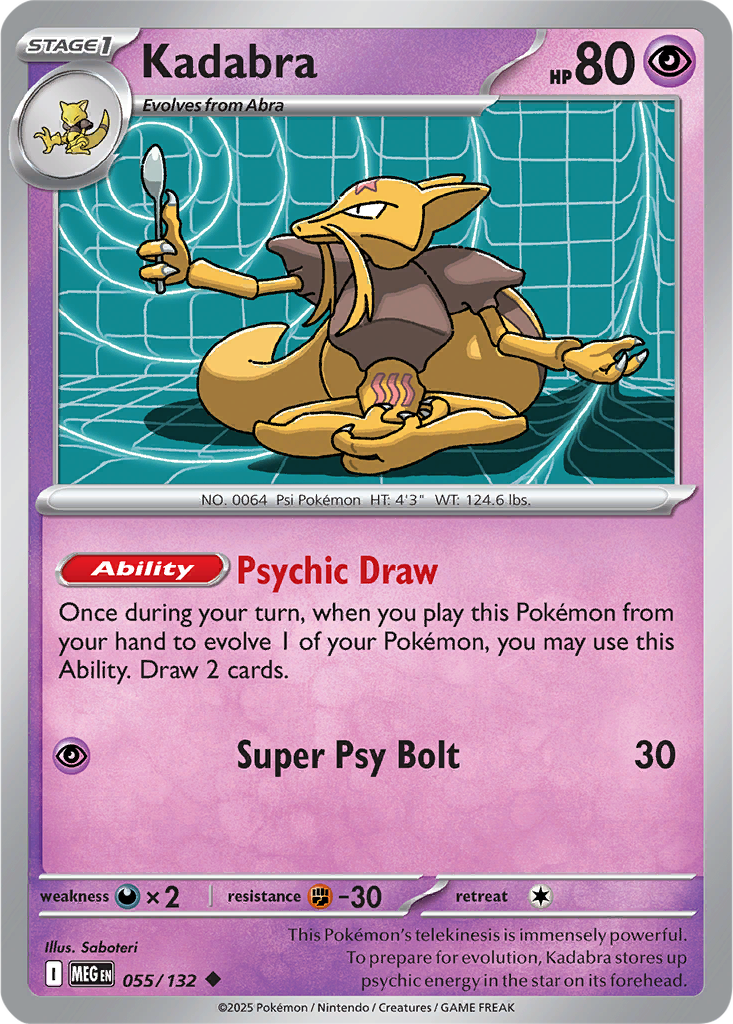 Mega Evolution 055/132 Kadabra