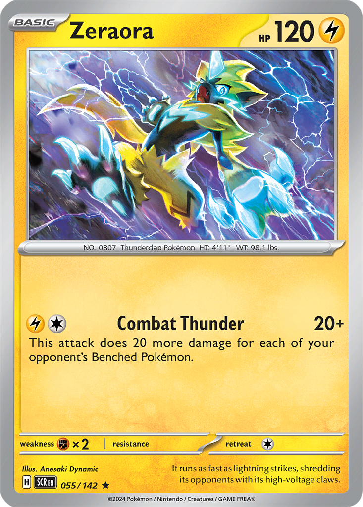 Stellar Crown 055/142 Zeraora