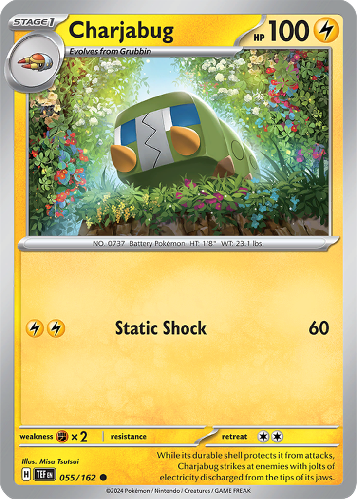 Temporal Forces 055/162 Charjabug