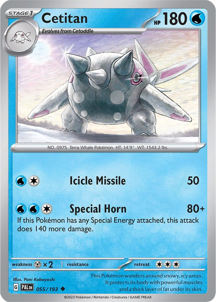 Paldea Evolved 055/193 Cetitan