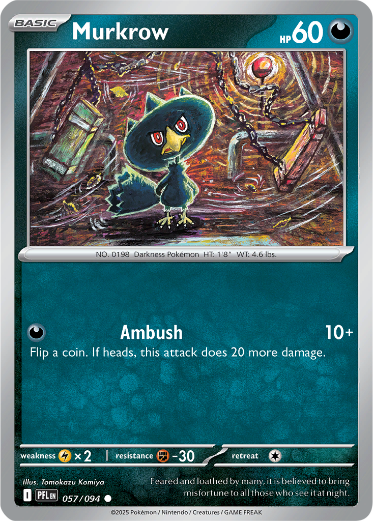 Phantasmal Flames 057/094 Murkrow