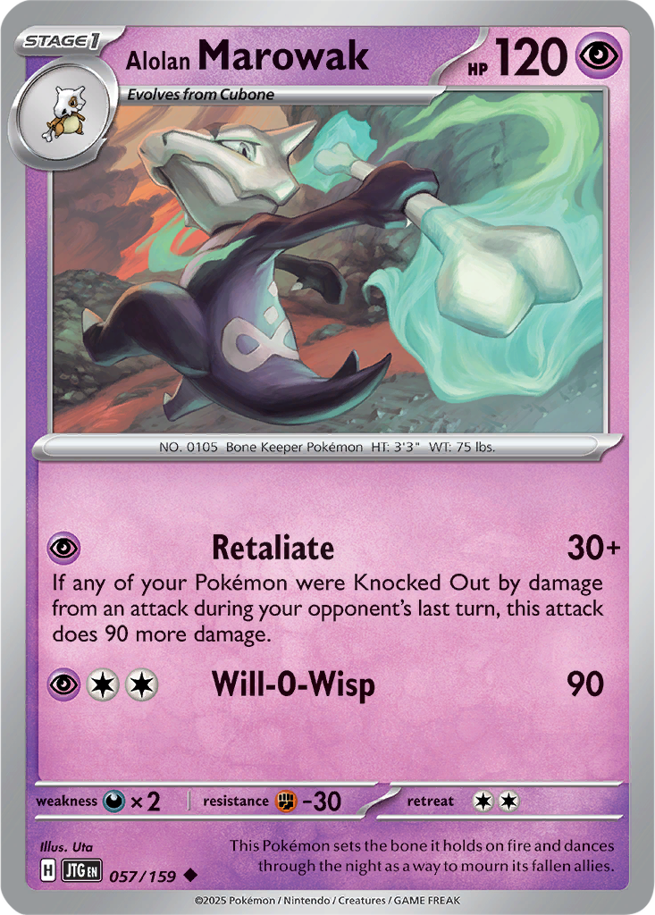 Journey Together 057/159 Alolan Marowak