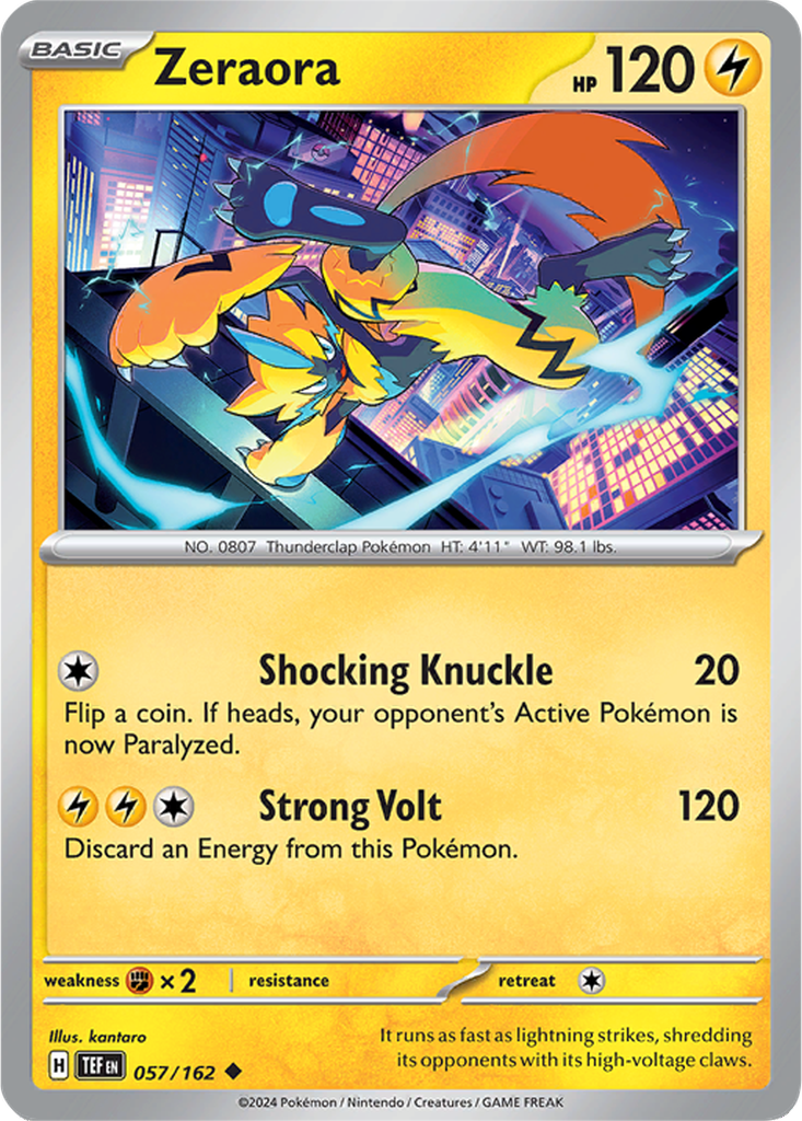 Temporal Forces 057/162 Zeraora