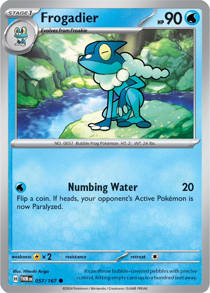 Twilight Masquerade 057/167 Frogadier