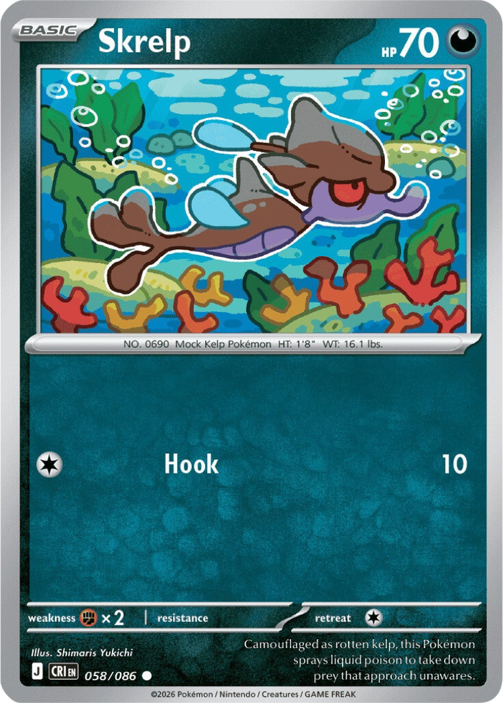 Black Bolt 058/086 Krokorok