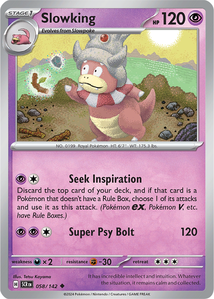 Stellar Crown 058/142 Slowking