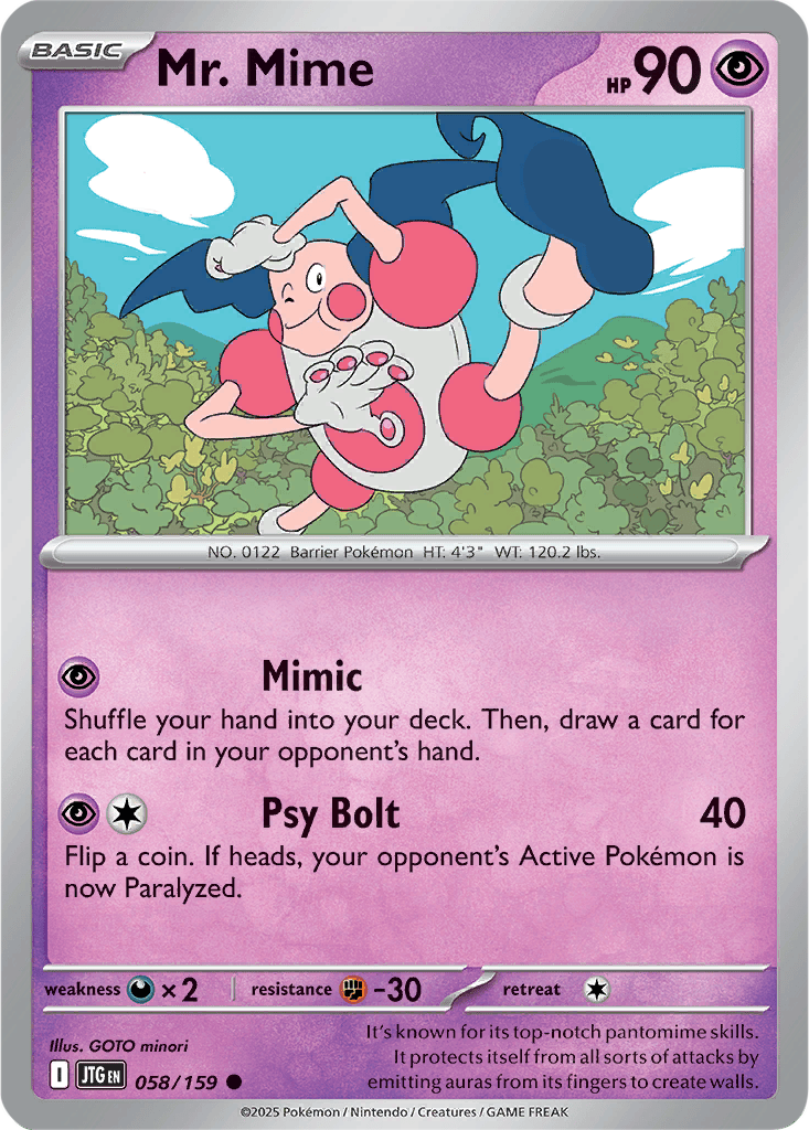 Journey Together 058/159 Mr. Mime