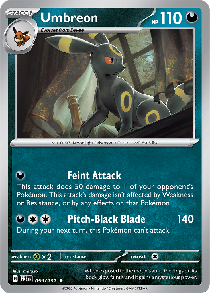 Prismatic Evolutions 059/131 Umbreon