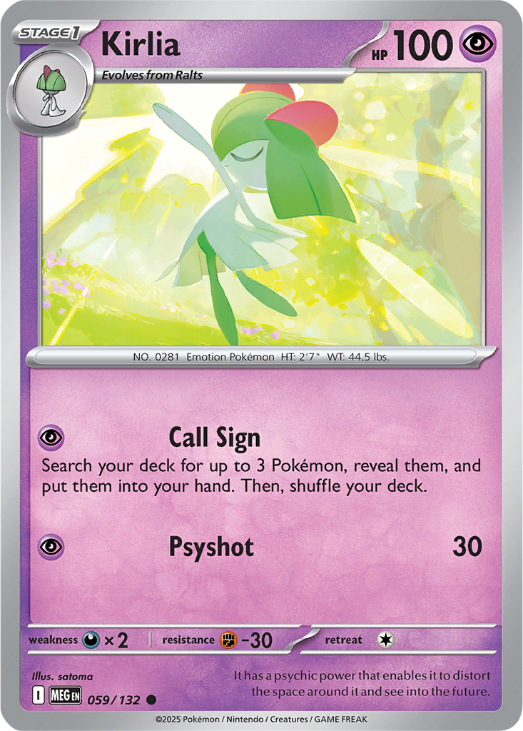 Mega Evolution 059/132 Kirlia