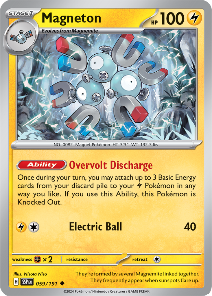 Surging Sparks 059/191 Magneton