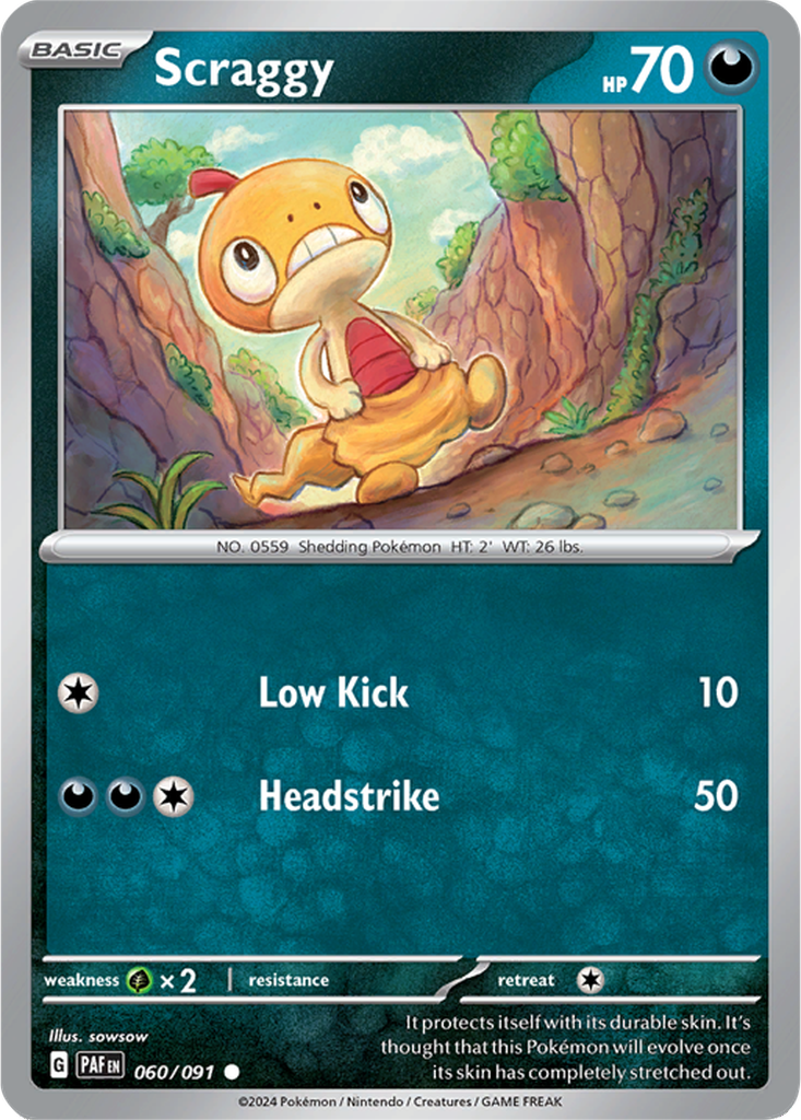 Paldean Fates 060/091 Scraggy