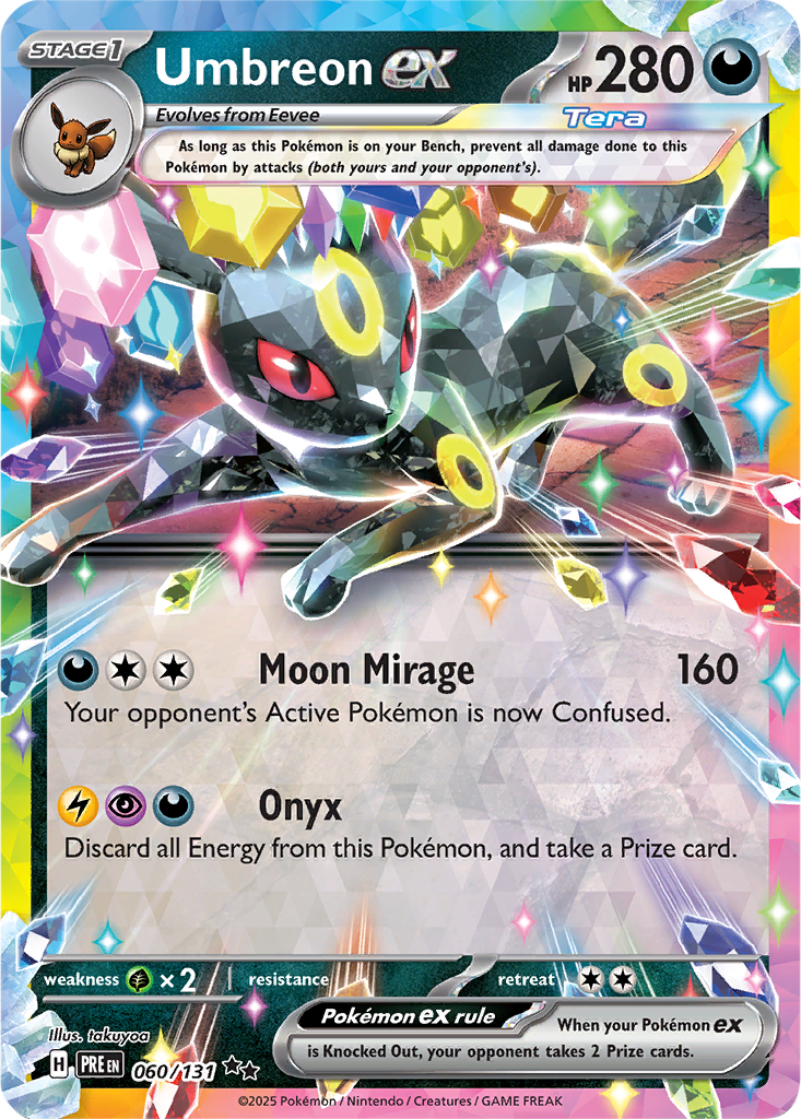 Prismatic Evolutions 060/131 Umbreon ex