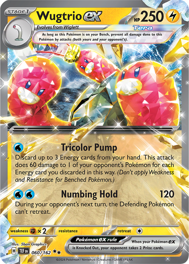 Temporal Forces 060/162 Wugtrio ex
