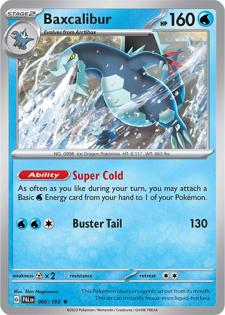 Paldea Evolved 060/193 Baxcalibur