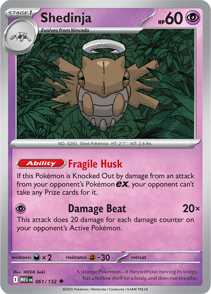 Mega Evolution 061/132 Shedinja