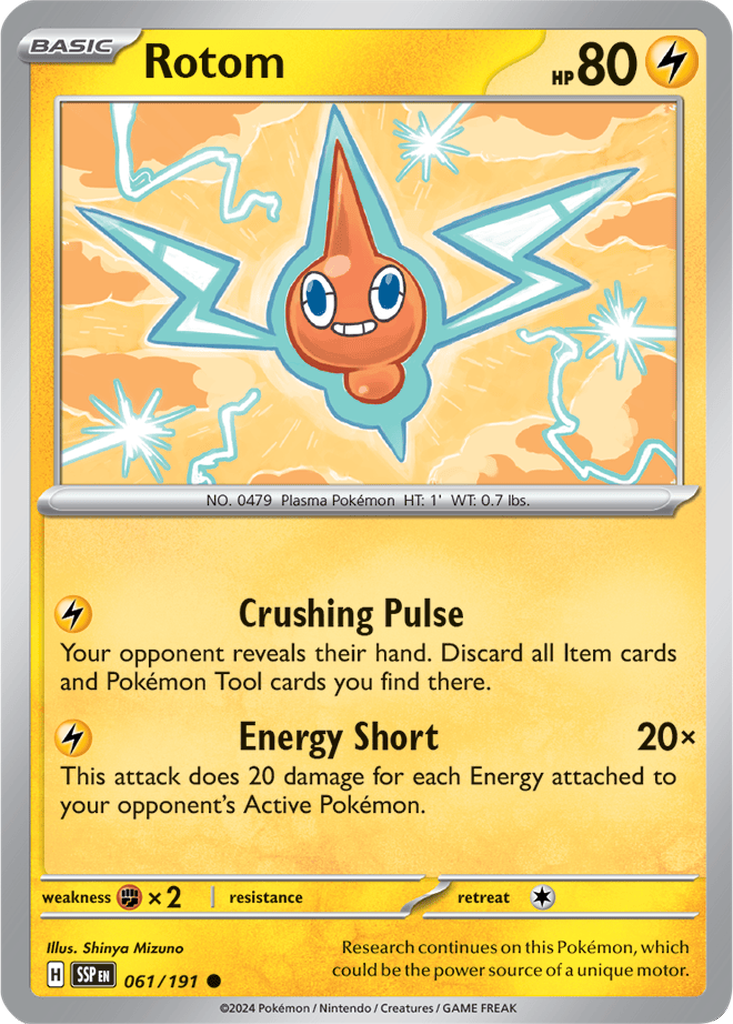 Surging Sparks 061/191 Rotom