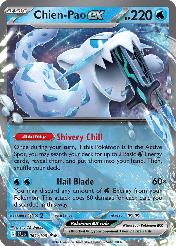 Paldea Evolved 061/193 Chien-Pao ex