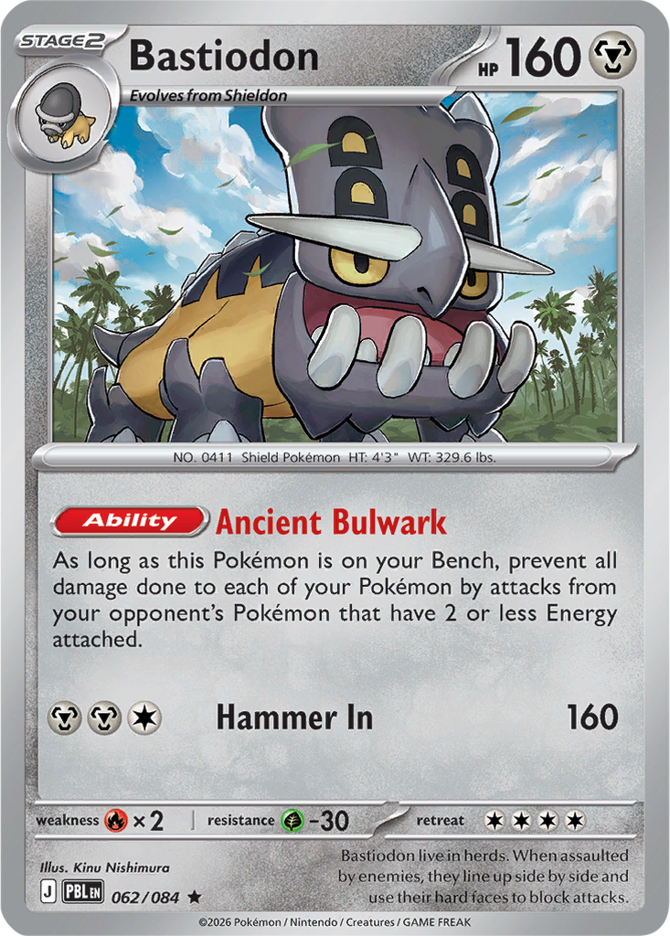 Pitch Black 062/084 Bastiodon