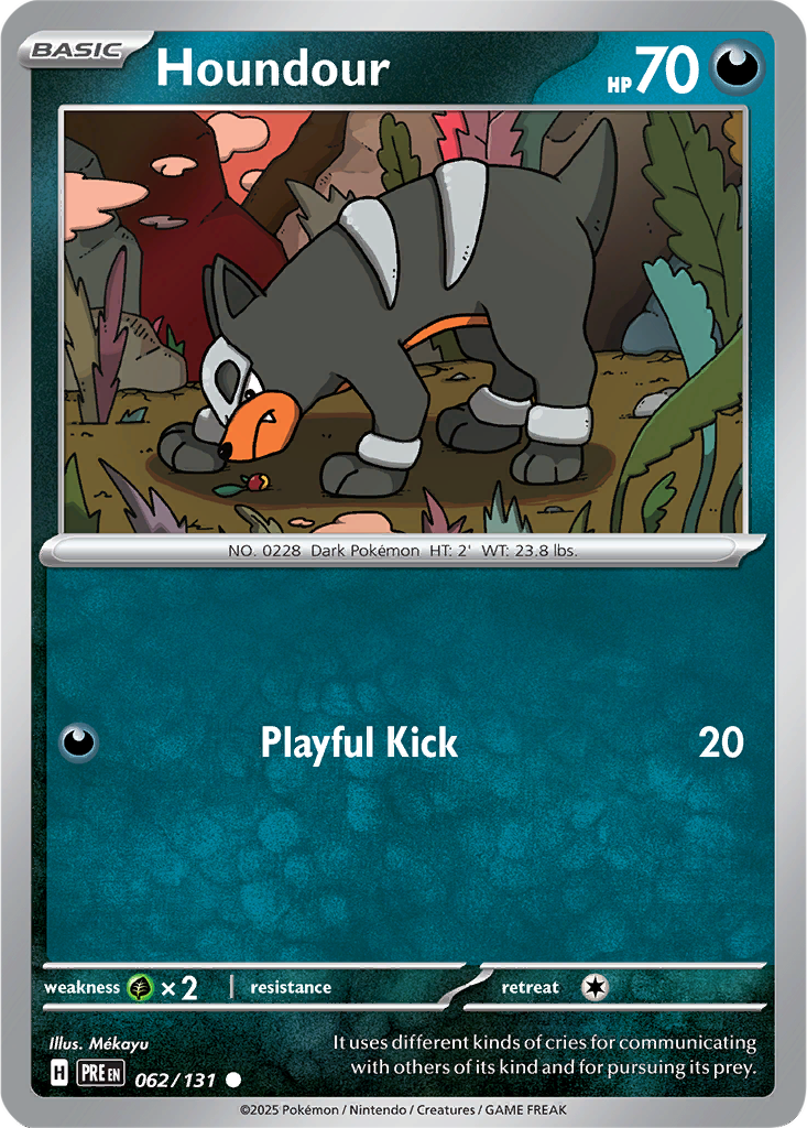 Prismatic Evolutions 062/131 Houndour