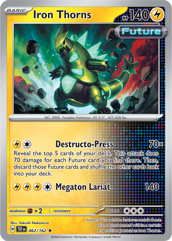 Temporal Forces 062/162 Iron Thorns
