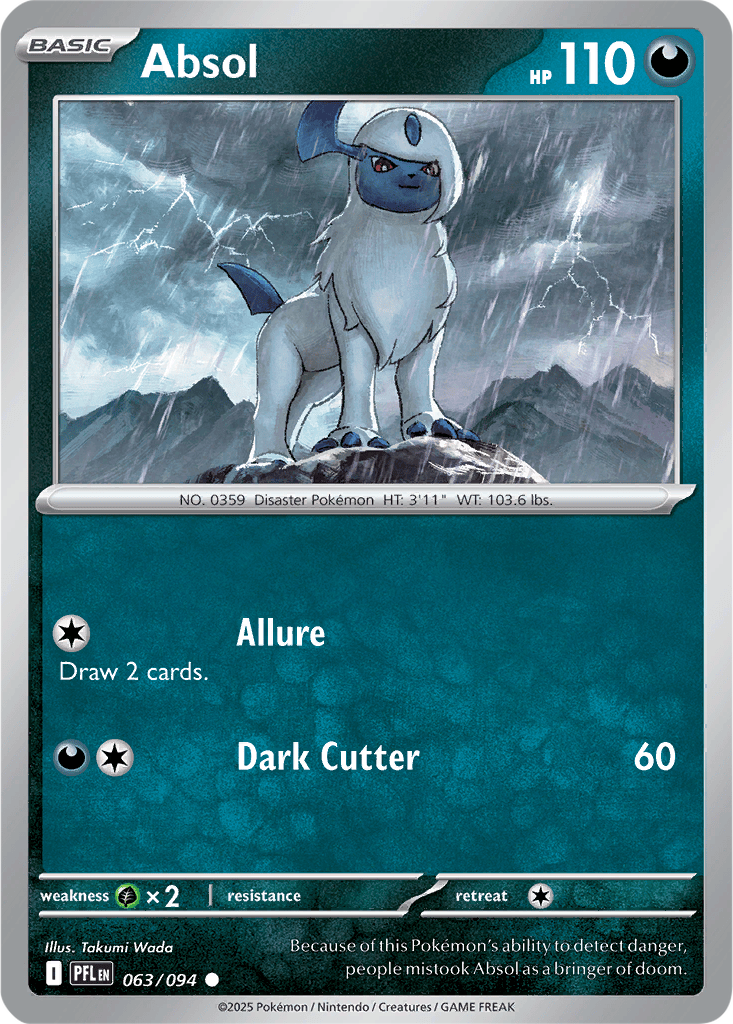 Phantasmal Flames 063/094 Absol
