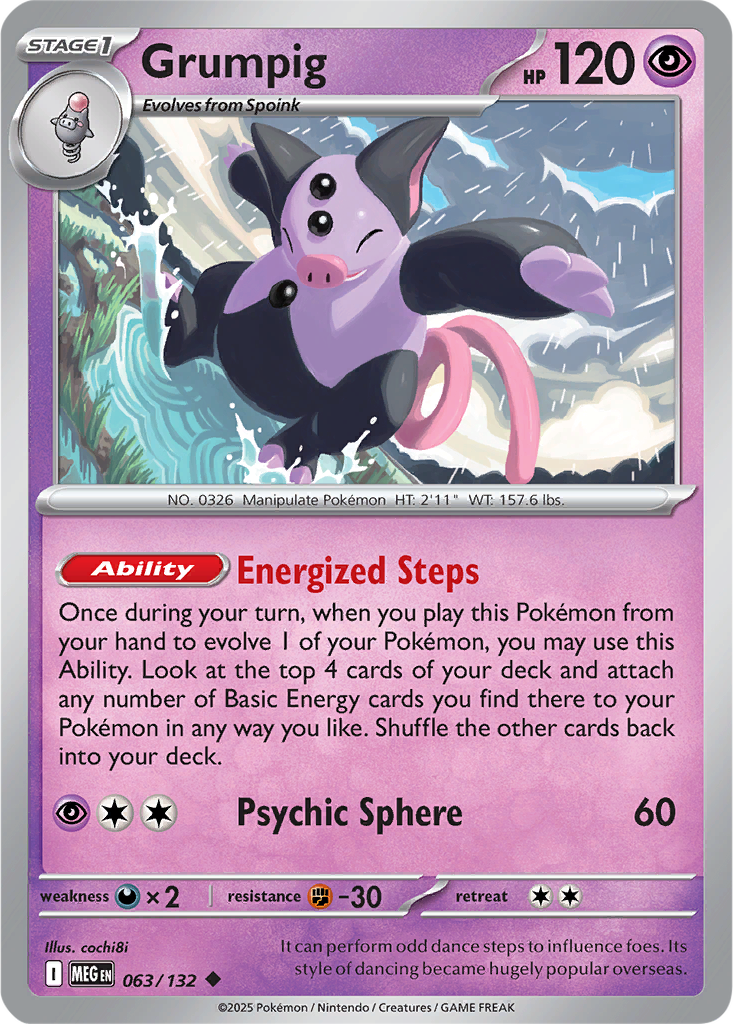 Mega Evolution 063/132 Grumpig