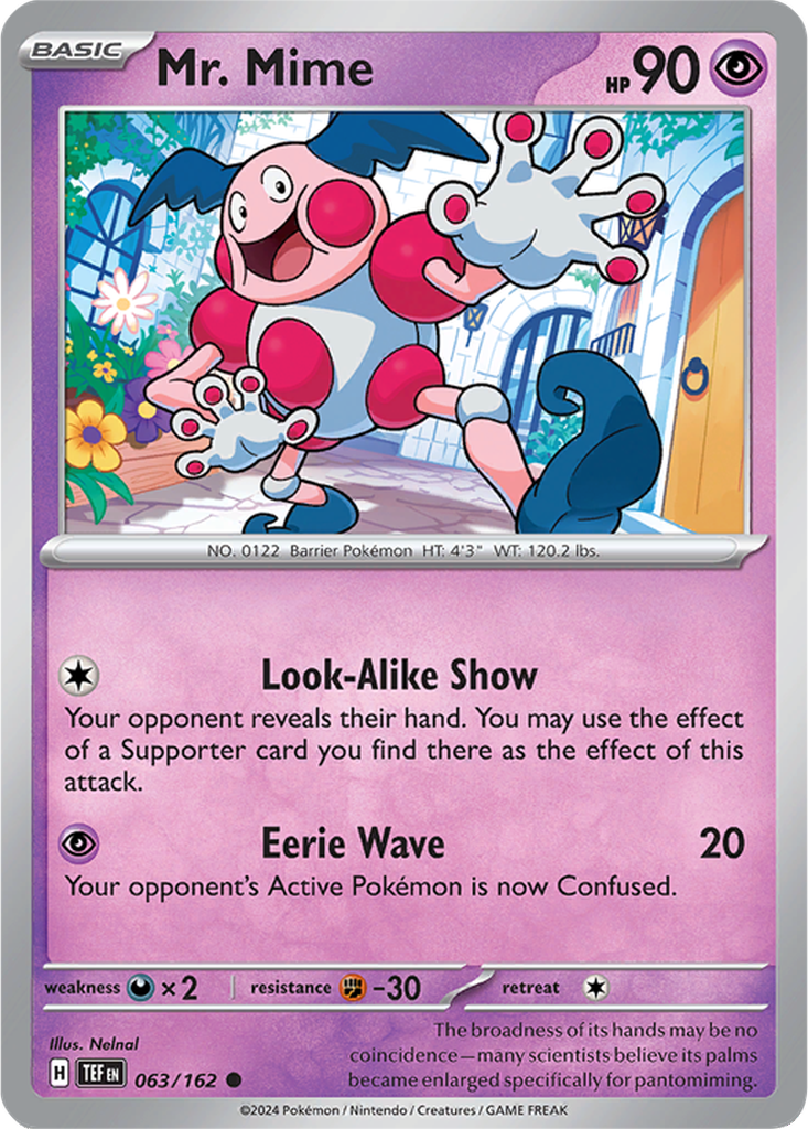 Temporal Forces 063/162 Mr. Mime