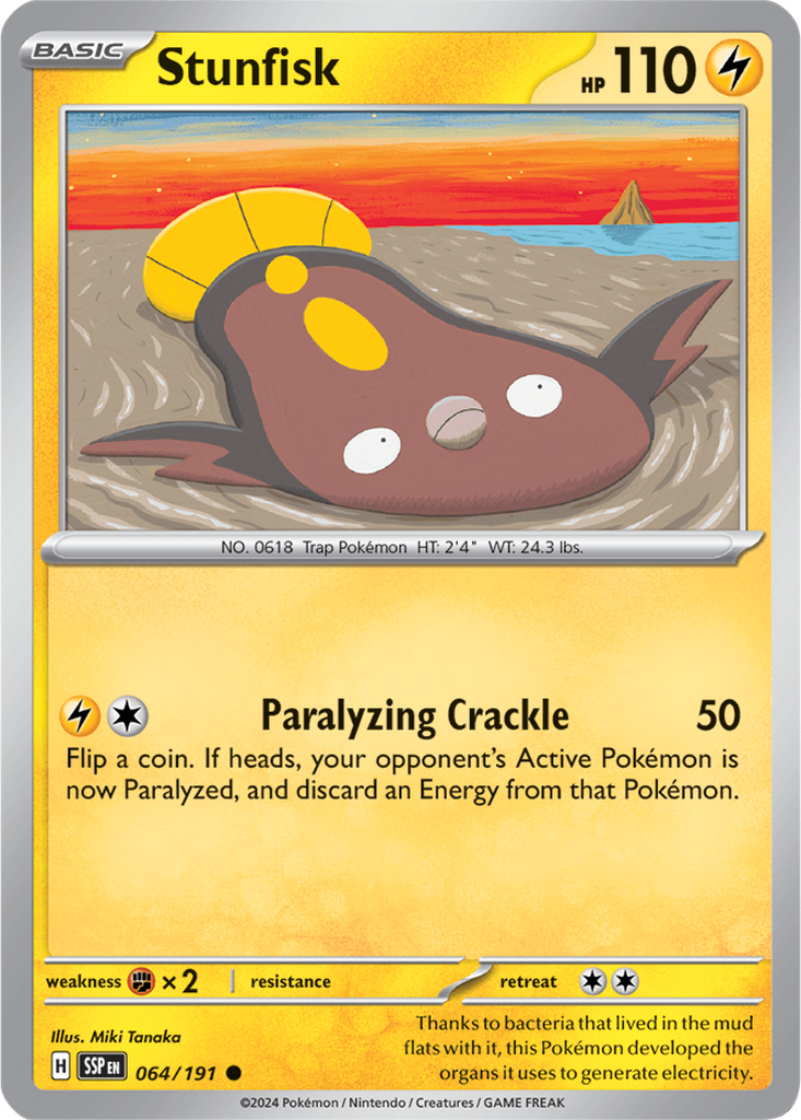 Surging Sparks 064/191 Stunfisk