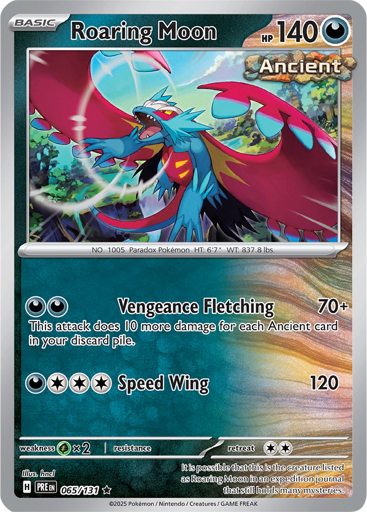 Prismatic Evolutions 065/131 Roaring Moon