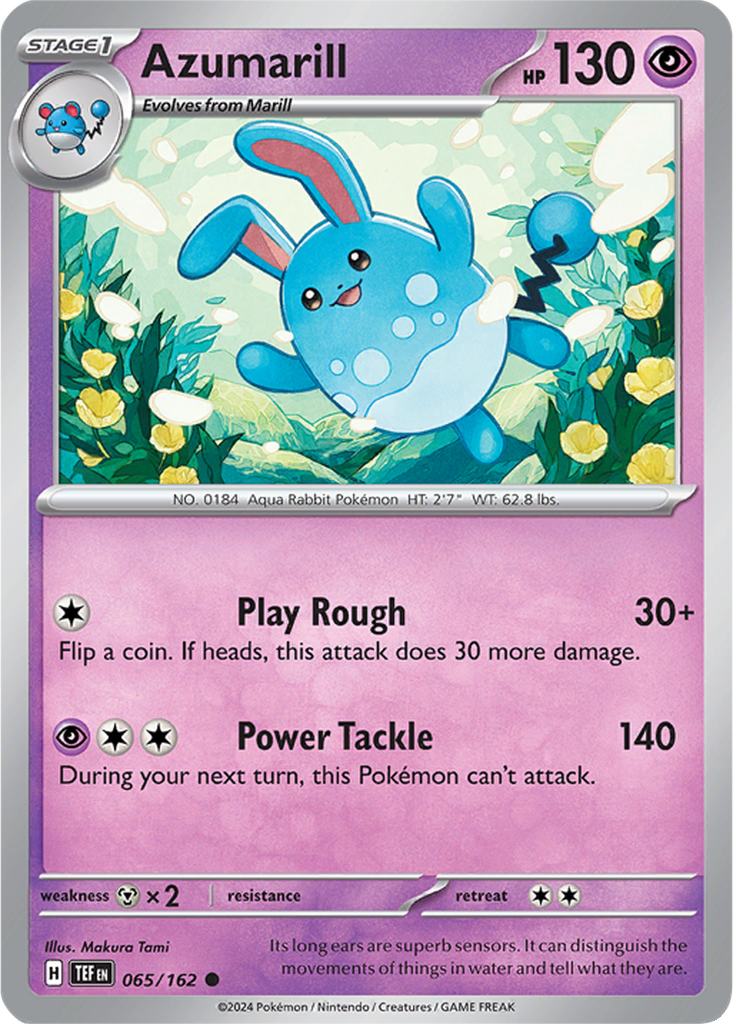 Temporal Forces 065/162 Azumarill