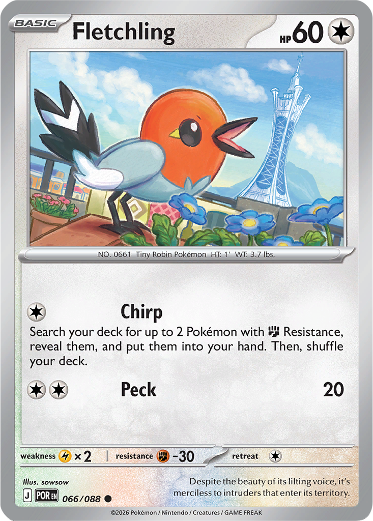 Perfect Order 066/088 Fletchling
