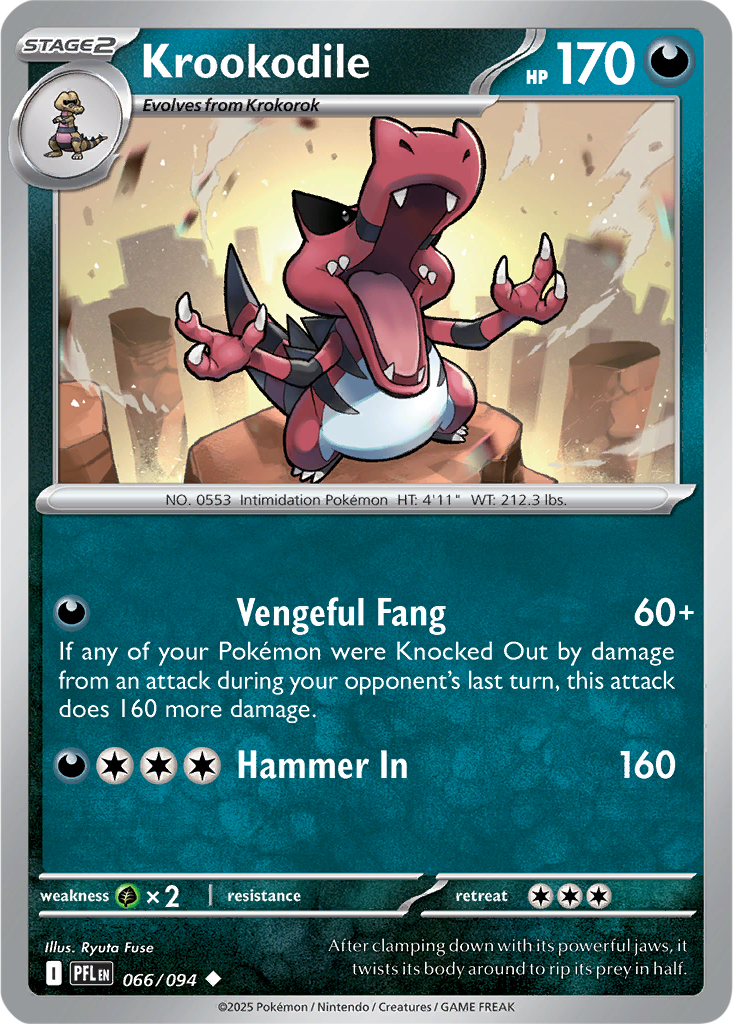 Phantasmal Flames 066/094 Krookodile
