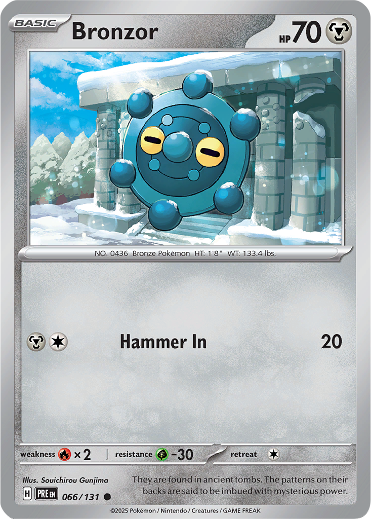 Prismatic Evolutions 066/131 Bronzor