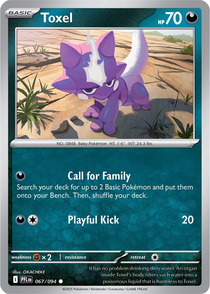 Phantasmal Flames 067/094 Toxel