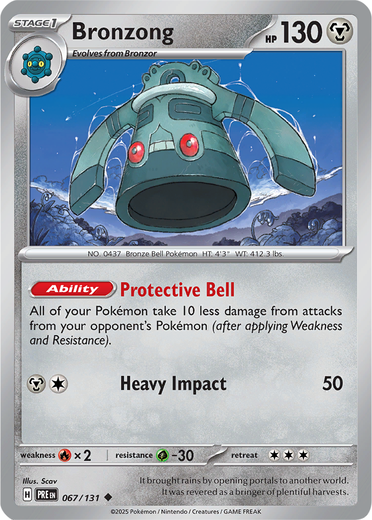 Prismatic Evolutions 067/131 Bronzong