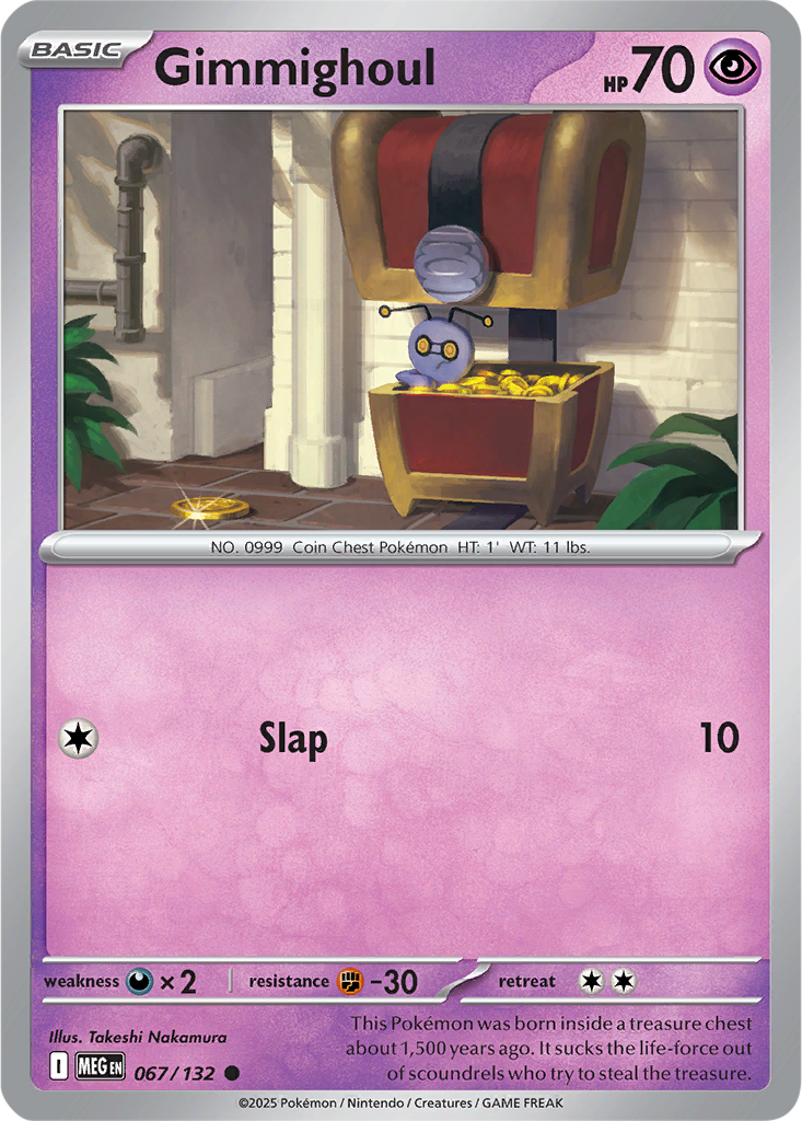 Mega Evolution 067/132 Gimmighoul